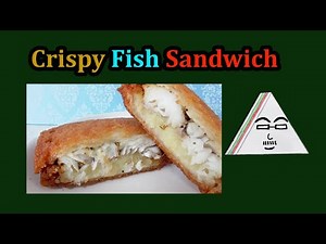 [Easy Sandwich Recipe] Crispy Fish Sandwich