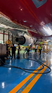 “Adjustment of MLG fixed fairing and door — ensuring proper fit, clearance, and aerodynamic alignment.” #AircraftMaintenance #MLG #AviationEngineering #LandingGear #AviationLife | Aircraft Maintenance