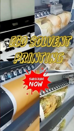 ECO Solvent Printing, digital printing Muchine largest printer
