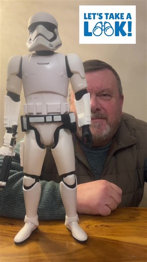 Star Wars Jakks Pacific First Order Stormtrooper #starwars #firstorder #stormtrooper #toyreview #starwarscollection @JAKKS Pacific @Disney UK