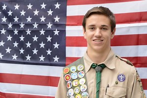 Eagle Scout Rank Awarded
