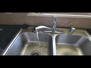 Clogged Kitchen Faucet