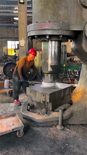 Aluminum alloy flange blank forging process Good tools and machinery make work easy