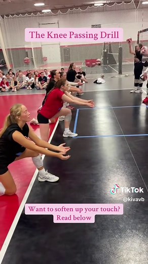 Improve Your Volleyball Skills with The Knee Passing Drill
