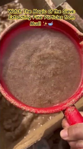 Extracting Fine Particles from Mud! #Sifting #Filtration #ManualLabor #Prospecting #SatisfyingVideos