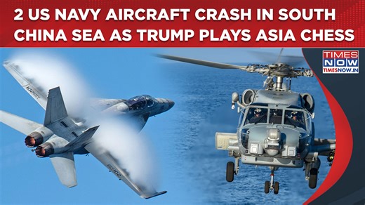 7.6K views · 45 reactions | 2 US Navy aircraft go down in the South...