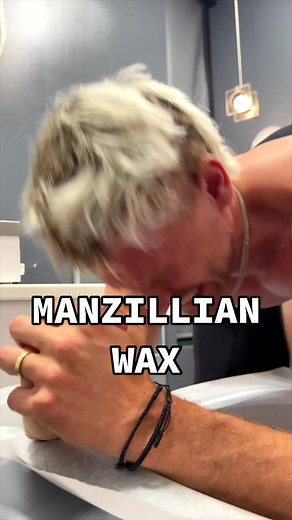 I got a Manzillian Wax… Full video in bio
