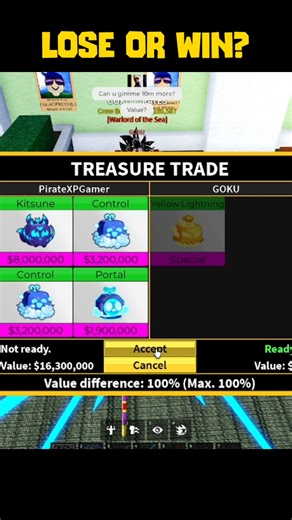 Trading Kitsune and Control Rework for Yellow lightning in Bloxfruits Roblox #bloxfruits #roblox