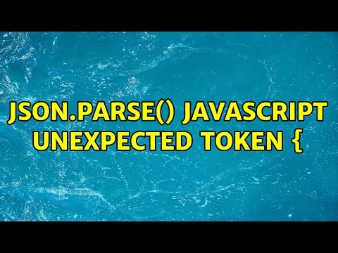 JSON.parse() javascript Unexpected token {
