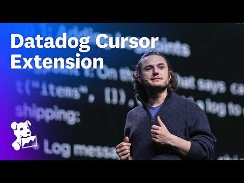 Debug live production issues with the Datadog Cursor extension