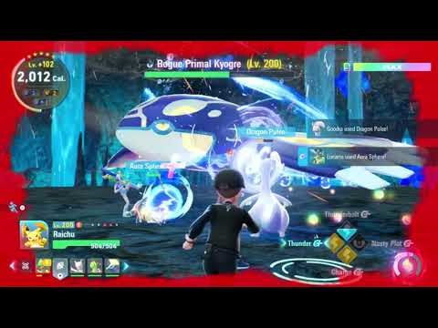 [4K] vs Primal Kyogre - Pokémon Legends ZA - Mega Dimension