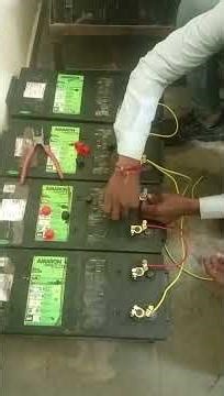 Battery Charger Connection 4nosll #battery #electrical