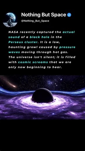 The Terrifying Sound Hidden Inside a Black Hole #spaceexploration #space #cosmic #blackhole #shorts