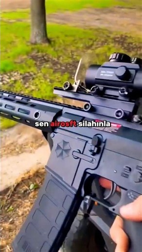 🔥 Airsoft Silahı Bu Şekilde Taşımak Hiç Güvenli Değil! #airsoft #shorts