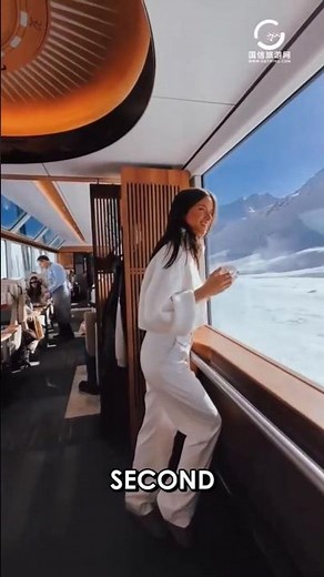 Switzerland's Glacier Express Is Unlike Any Train You've Seen #Shorts