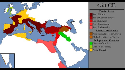The spread of Christianity: Part 1 (30-1000)