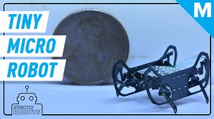 This tiny robot is the size of a penny