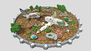 💥CRASHED PLANE | ARENA PVP 💥 - Buy Royalty Free 3D model by NetherixStudios