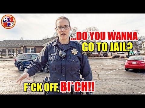 This Female Dumb Cop Wanted His ID but the Law Said No | 1st Amendment Audit | Id Refusal #270