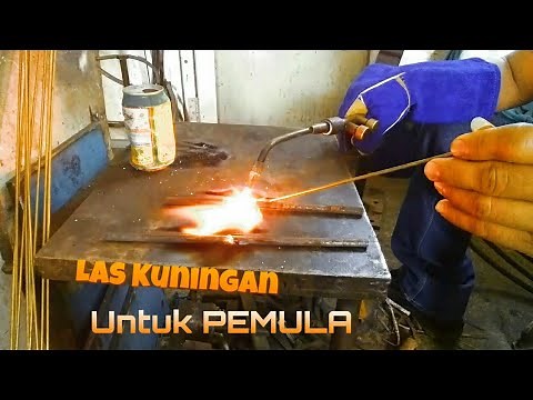 Cara Las kuningan yang benar untuk pemula