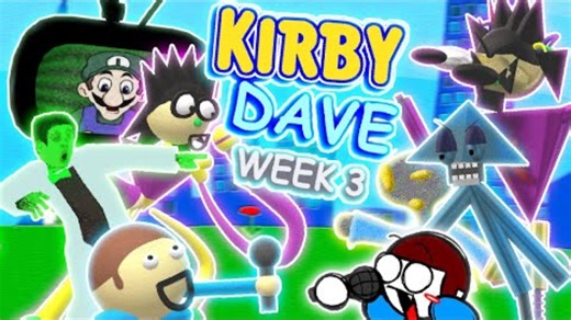 Vs Kirby Dave V4 FULL Showcase & Reaction全流程