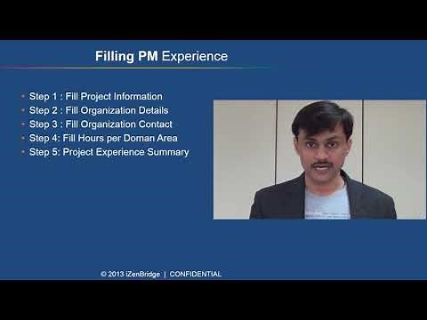 How to fill Experience Details in Project Management Professional (PMP)® Application ?