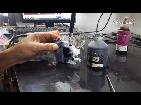 How to Refill Brother DCP T300 Printer Ink