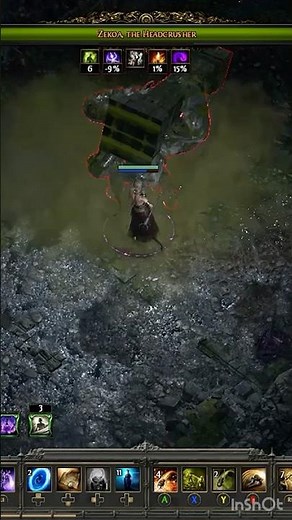 Gas Grenade Pathfinder Boss Fight – Zekoa The Headcrusher | POE2 #poe2 #pathofexile2 #steamdeck