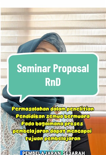 Seminar Proposal: Tips untuk Mahasiswa Berhasil