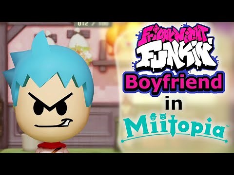 Miitopia Switch Mii Maker - Friday Night Funkin' Boyfriend in Miitopia