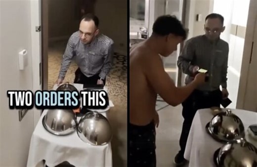 He Has Seen Worse: Pranking Room Service!