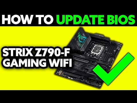 How To Update BIOS ROG Strix Z790-F Gaming WIFI (2025) - Step by Step