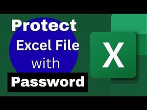 How to Protect Excel File with Password | Encrypt Excel Workbook