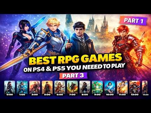 TOP 15 RPG GAMES ON PS4 & PS5 YOU CAN'T MISS