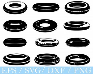 Swimming Pool Tube SVG: Silhouette Vector Graphics (digital Download) - Etsy Canada