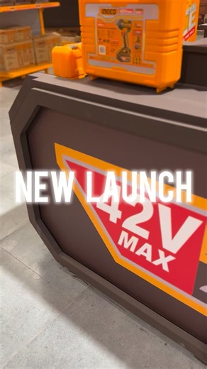 Heavy-duty jobs just got lighter. The new INGCO 42V Cordless Series is here to elevate your work. 🚀🛠️ | INGCO Pakistan