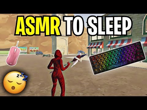 [ASMR] ⌨💤 Chill Gaming ASMR Mechanical Keyboard Sounds Fortnite Gameplay 4K 60FPS