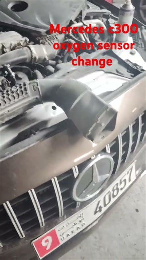 Mercedes c300 :2015 : oxygen sensor change