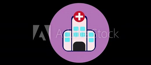 Animated Medical Icons Motion Graphics Pack is a useful collection of colorful medical icons in 4K with alpha channel.