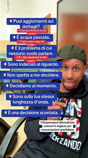 Frasi inglesi che usano davvero gli americani #ingleseperitaliani