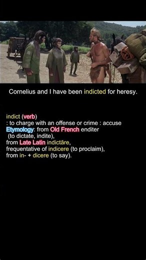 Charged with Crime ⚖️ “Indict” Explained | Cinematic Vocabulary #shorts
