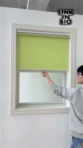 Roller Blinds for Windows ✨ | Stylish & Budget Friendly #diy #homedecor #windowblinds #shorts #fect