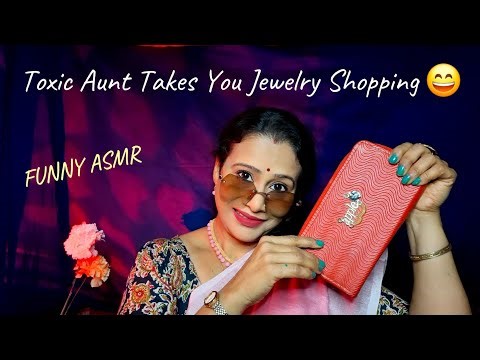 ASMR | Toxic Aunt Takes You Jewelry Shopping 💍 | Jewellery Store Roleplay | Dearly ASMR