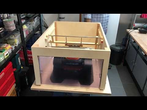 Worx Landroid Garagenbau Teil 1.