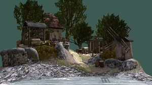 Diorama Forest Farm - Download Free 3D model by Teranox (@Teranox1)