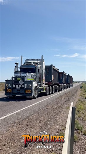 Symons Clark 60 metre Super Quad Roadtrain 💪