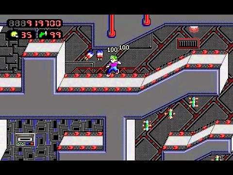 Commander Keen Episode 9 - The Battle of the Brains - Level 14