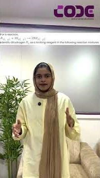 🎯 Limiting Reagent in 60 Seconds! #code #education #engineeringentrance #examrevision #neet #jee