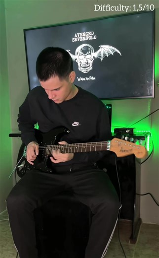Playing Guitar Solos from Avenged Sevenfold on Day 3