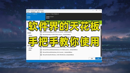 神仙软件dism++，号称软件界的天花板，附详细使用教程！